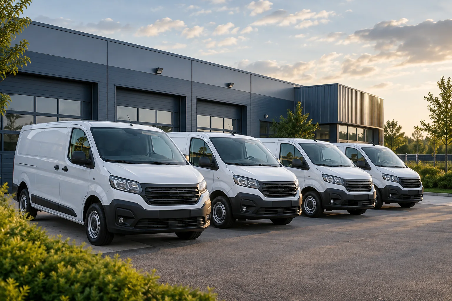 Fleet vehicles managed with VOLENG Fleet